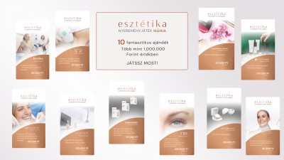 🎉 I. Esztétika Nyereményjáték Mánia – 10 fantasztikus ajándék! 🎁✨