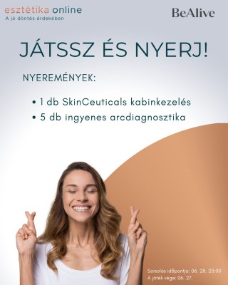 🌟 NYEREMÉNYJÁTÉK – Nyerj egy professzionális SkinCeuticals kabin kezelést! 🌟