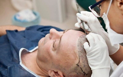 Hajbeültetés előtt és után